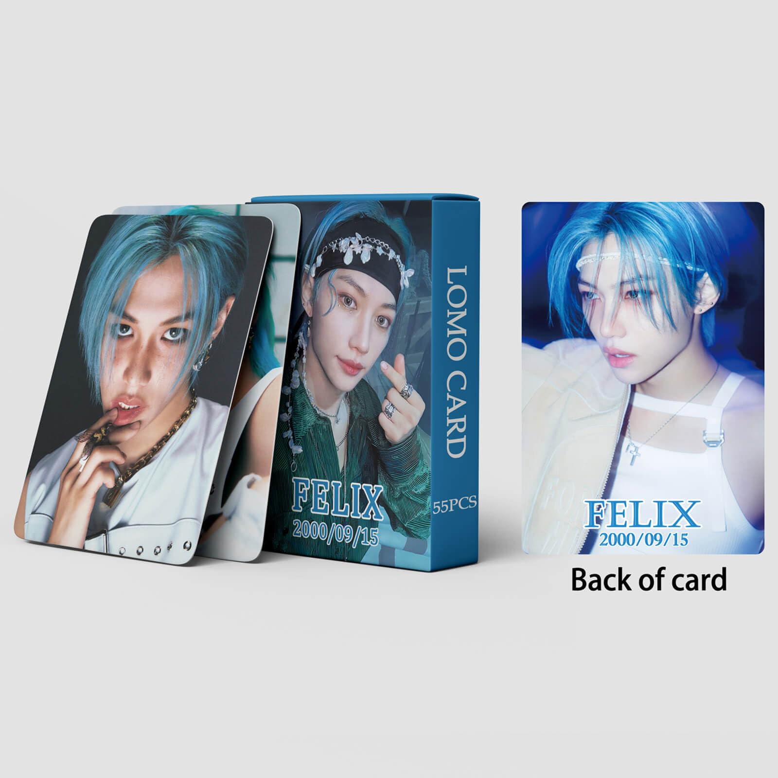Stray Kids Felix Photocard 55pcs Felix Rock Star Photocard Kpop